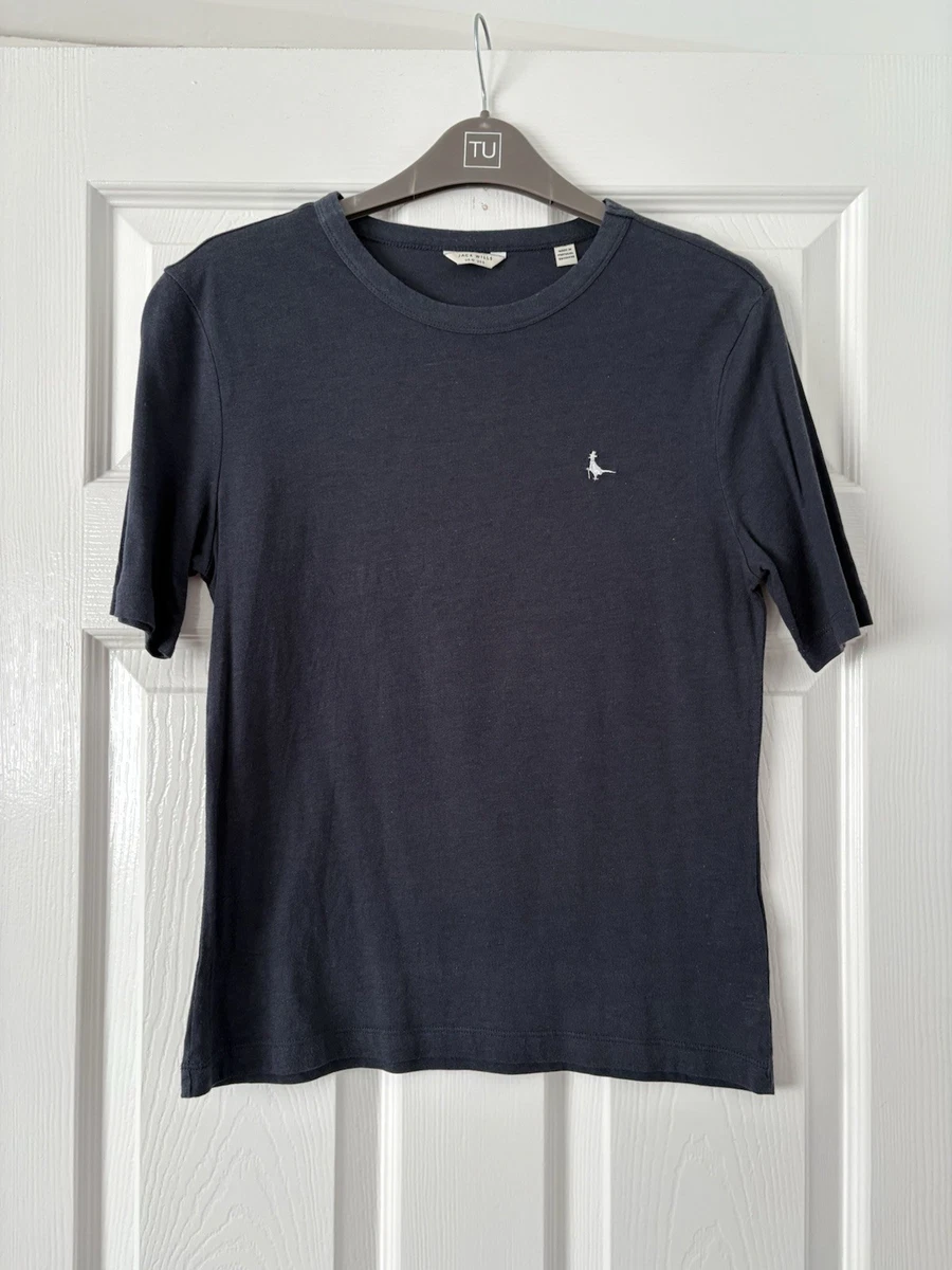 T-shirt Raglan Femme Jack Wills - Taille 8, Multicolore, Neuf Avec étiquette
