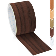 Wood Grain Repair Tape, 2.4 Inch X 15Ft Self Adhesive Walnut Grain Repair Patch