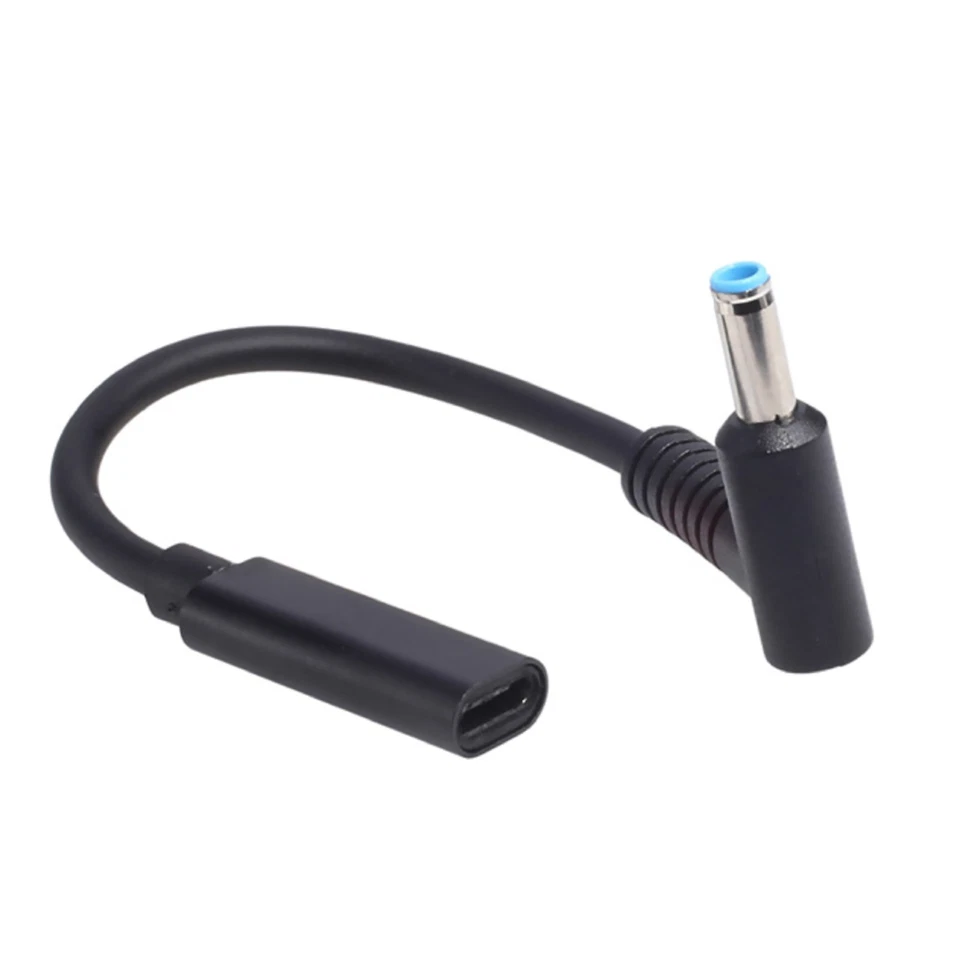 Type-c female to DC 4.5mm x 3.0mm Power PD Fast Charge Cable For HP Laptop A - Image 2 of 4