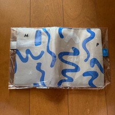 Hobonichi Techo Cousin A5 Cover Thanks Sea White Blue Synthetic Leather Used RRB