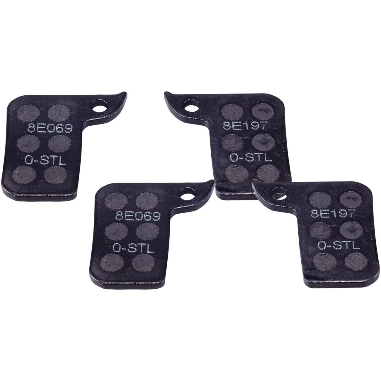 SRAM Disc Brake Pads Bundle for Hydraulic Road Bikes Organic Steel Backed 69490₽