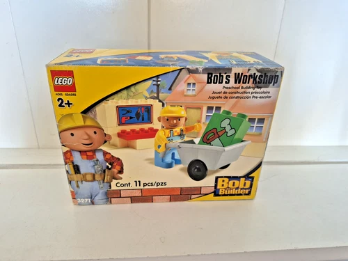 2001 Lego Duplo- Bob the Builder Play Set 3271, Bob's Workshop, NEW UNOPENED