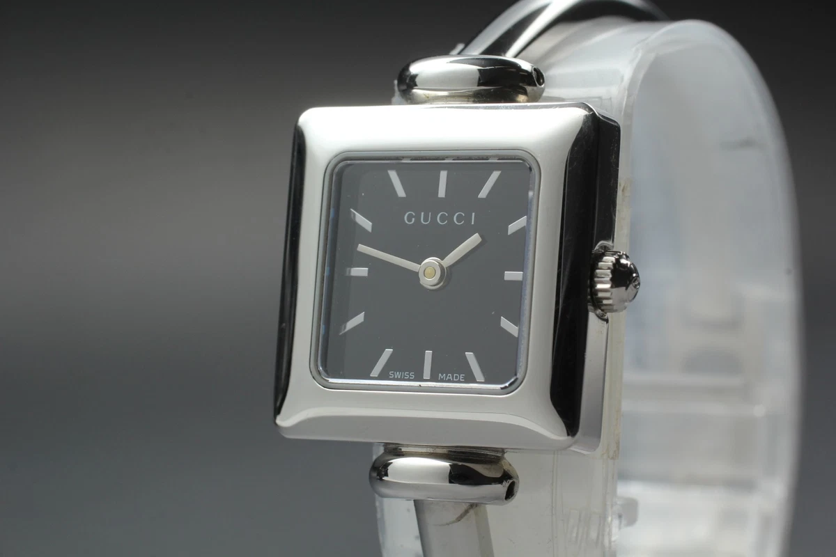 Gucci Bangle Stainless Steel Case Wristwatches for sale | eBay display picture 1