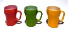Vintage Anchor Hocking Fire King Soda Fountain Style Coffee Cups Mugs Set of 3