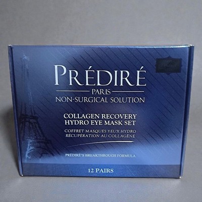 PREDIRÉ PARIS Collagen Recovery Hydro Eye Mask Set   12 Pairs