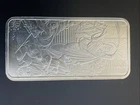 JESUS CHASING MONEY CHANGERS FROM TEMPLE 10 oz 999 SILVER SHIELD SEALED BAR