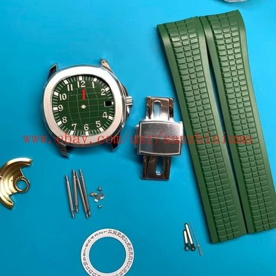 40mm Stainless Steel Watch Case With Band Kit for Aquanaut 2824