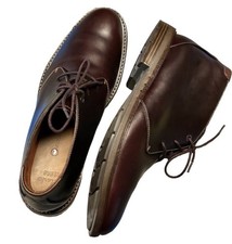 Clarks Unstructured Mens Leather Lace-Up Classic Boots Size 13M Casual Comfort