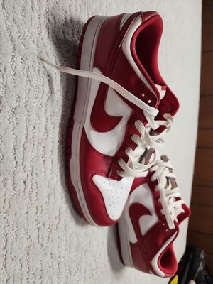 Size 12.5 - Nike Dunk Low Gym Red