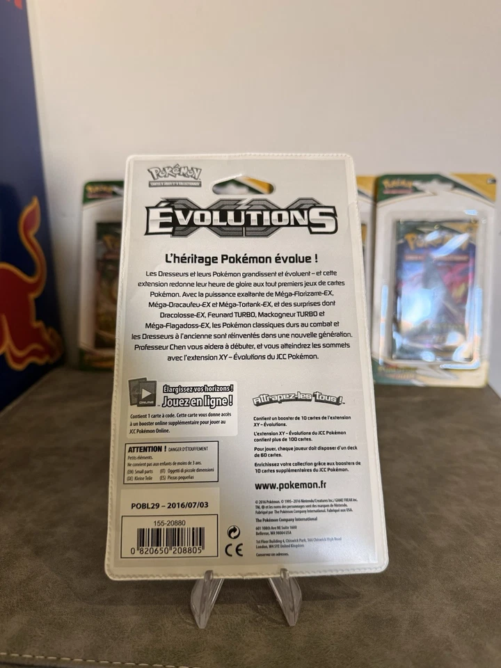 Pokémon JCC XY Évolutions Booster scellé FR 10 cartes 1 paquet Dracaufeu - Photo 2/2