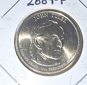 2009 P John Tyler Presidential Dollar Coin--BU