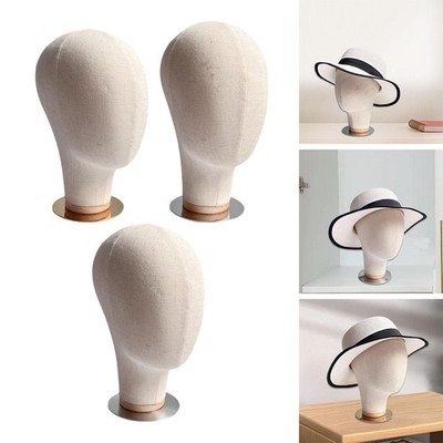 Perückenherstellung Hutständer Metallfuß Kappe Ständer für Headset Schmuck Display