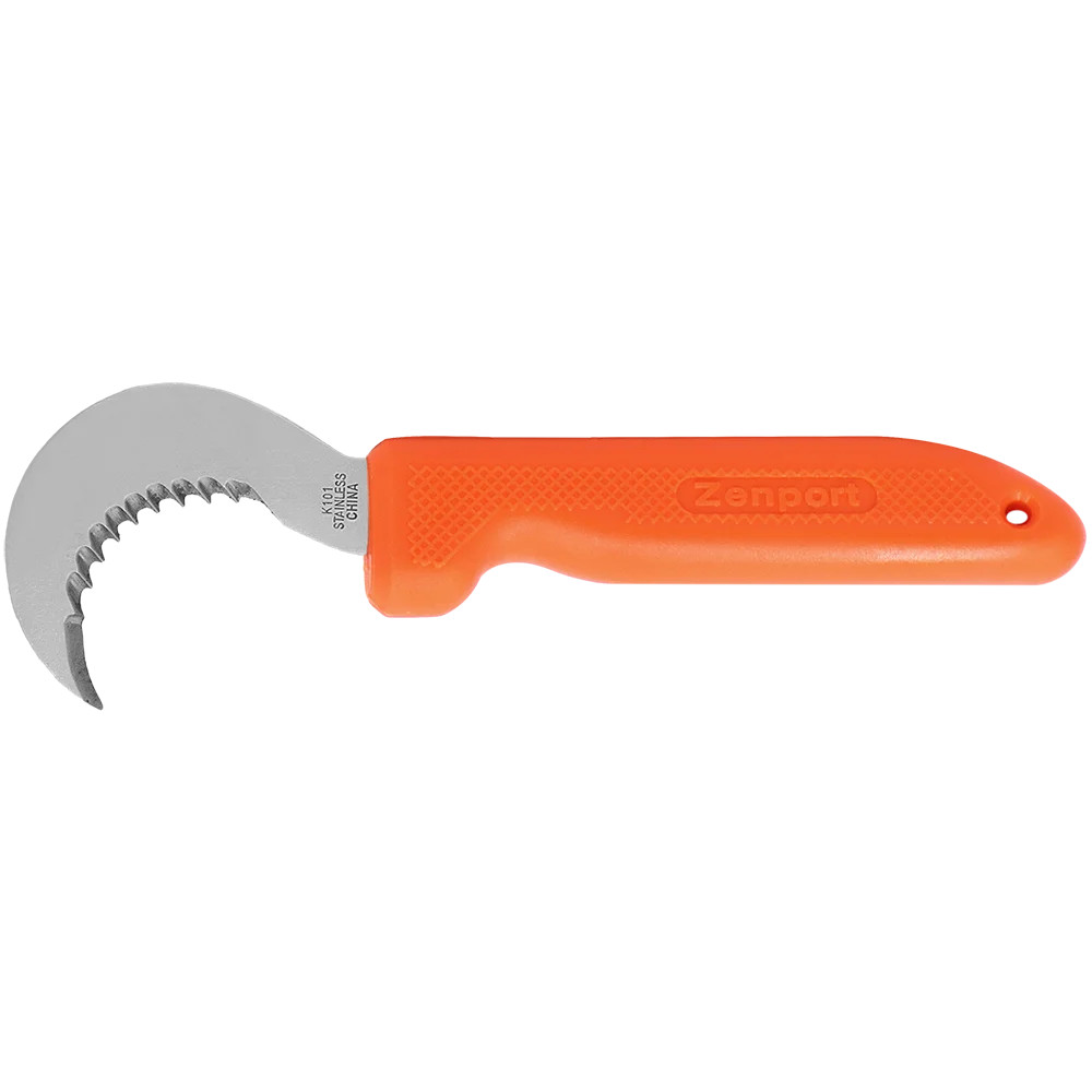 Zenport K101 Fruit Harvest Utility Knife, 3 Inch Stainless Steel Blade - 1 Pack