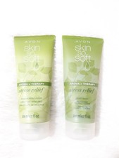 Avon Skin So Soft Aroma Therapy Stress Relief 48-Hour "Moisturizer  Body Wash"