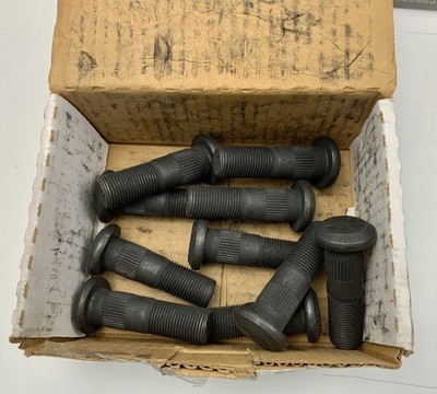 (10 Pack) : MERITOR TDA R004966L Stud- Left Hand Wheel Stud : New Old Stock