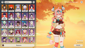 Genshin Impact AR 59 America - Varessa - Furina - Columbina - Raiden - Hu Tao