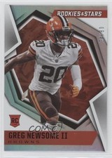 2021 Panini Rookies & Stars Rookies Longevity 34/80 Greg Newsome II #192 11yh