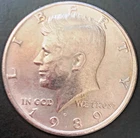 1989 P Kennedy Half Dollar