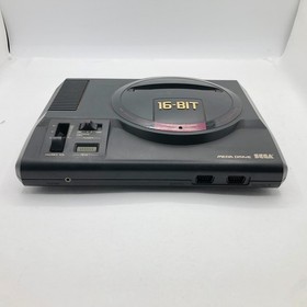 Sega Mega Drive Console HAA-2510 2 Controller Megadrive NTSC-J Japan Tested
