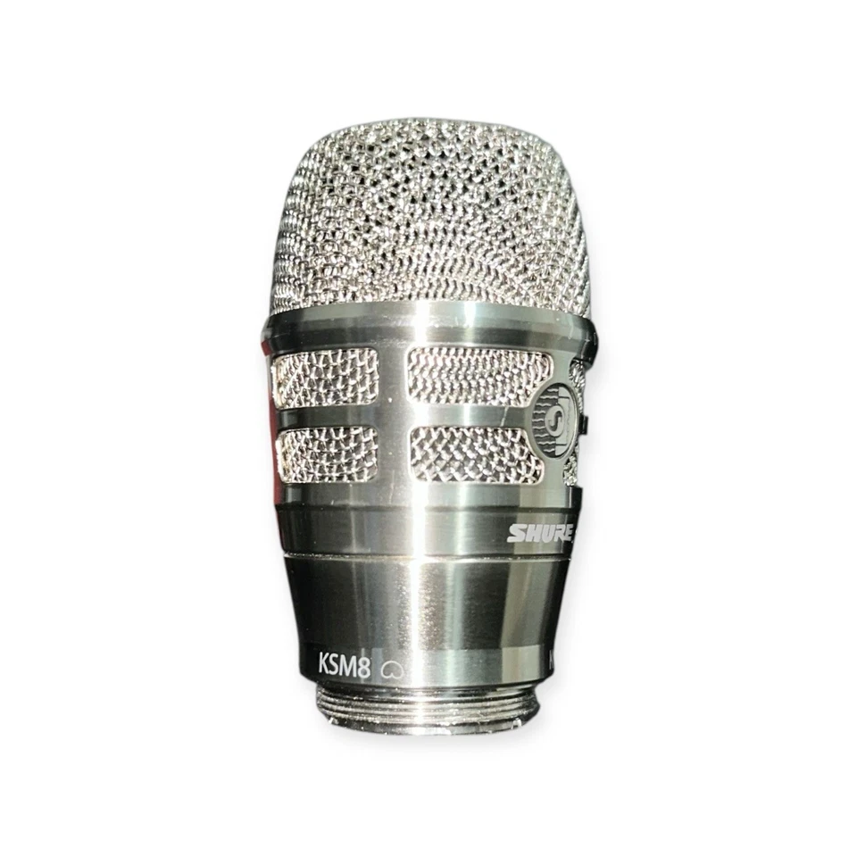 NEW OUT OF BOX Shure KSM8 Dualdyne Cardioid Dynamic Microphone Capsule Nickel - Image 2 of 4
