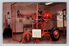 Cooperstown NY-New York Pitching Machine Vintage Postcard Postal Post PC Card