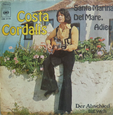 7'' 1974 ! COSTA CORDALIS : Santa Marina Del Mare Adieu