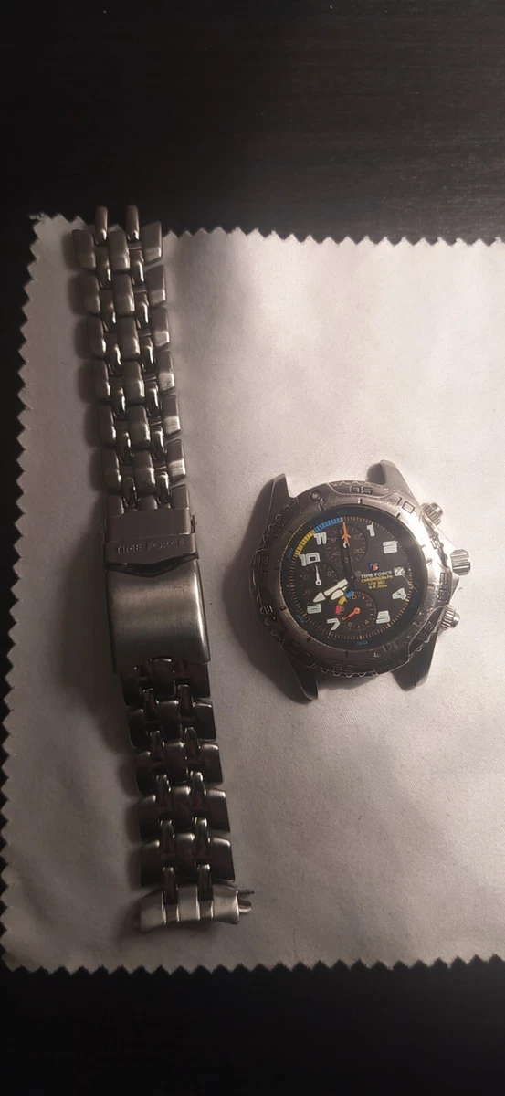 Time Force Orologio Da Donna Analogico Al Quarzo – Cassa E Cinturino In Acciaio Inossidabile Argento – Modello TF2264L-02M - 3