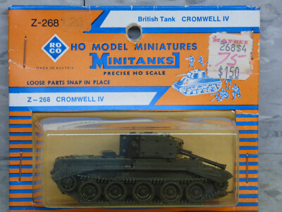 Roco Minitanks WWII (UK) British Cromwell IV Medium Tank Lot #4859