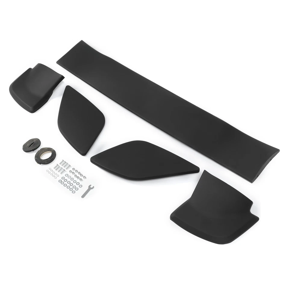 For Subaru WRX / WRX STI 2015-2021 Matte Black Rear Trunk Spoiler Wing Foto 4 de 4