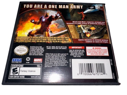 Iron Man 2 Nintendo DS - & ATV-QUAD POWER RACING - Picture 3 of 8