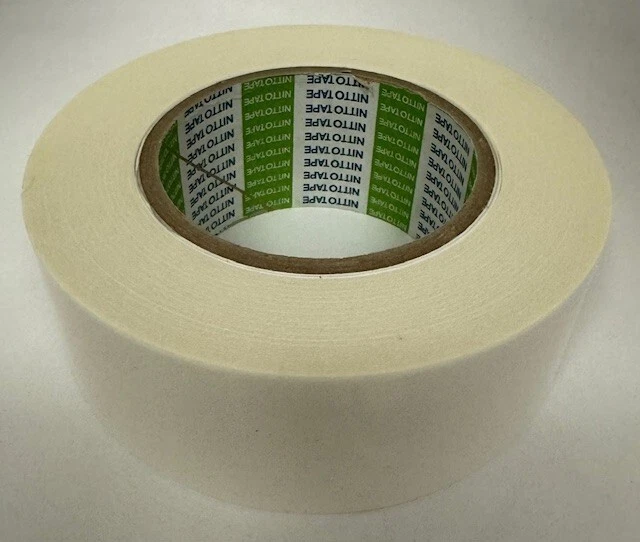 Cinta de papel Kraft de doble cara Nitto P-02 2 pulgadas x 36 yardas Foto 2 de 4