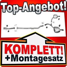 Auspuff für VOLVO V70 III 2.0 D D4 181 PS Auspuffanlage