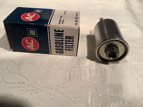 AC Delco GF 432 Fuel Filter Original NOS i Corvette Chevelle, Camaro, Pontiac - Picture 3 of 6