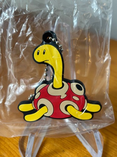 Pokemon Shuckle Capsule Rubber Mascot Keychain Series 23 Bandai Anime