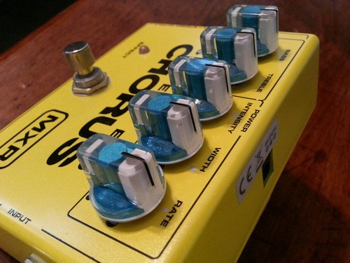 20 JAT Pointer Knobs With Set Screw, Fits Guitar Amps And Pedals. Green/White - Picture 8 of 8