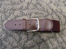 Alleson Baseball Belt Burgundy Maroon Elastic Stretch Adjustable