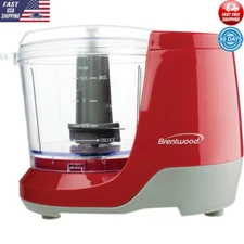 1.5 Cup Mini Food Chopper Stainless Steel Blades Kitchen BPA-free Antislip Feet