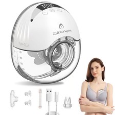 Hands Free Electric Breast Pump Wireless Double 