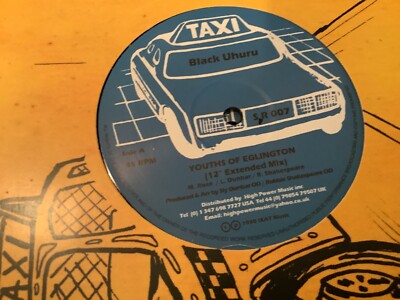 Black Uhuru , Youths Of Eglington , 12'' Taxi