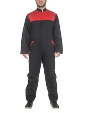 TUTA DA LAVORO UOMO / DONNA MULTITASCHE NERO/ROSSO - C.B.F BALDUCCI GROUP