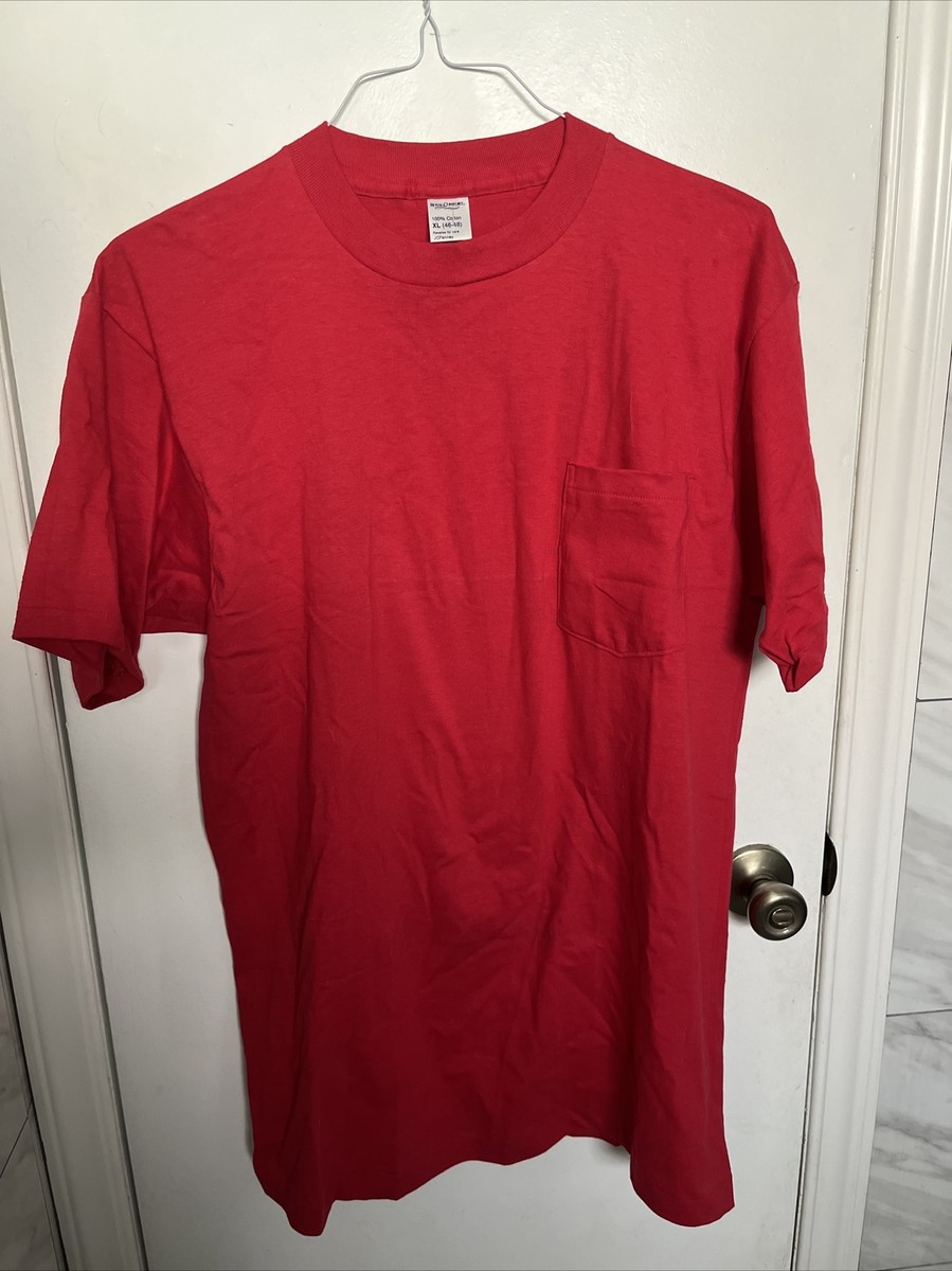 Marty Mcfly Cosplay Royal Comfort JC Penney T Shirt Red XL Single