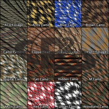 550 Paracord Camo MilSpecType III 7 Strand 10ft 20ft 50ft 100ft Parachute cord