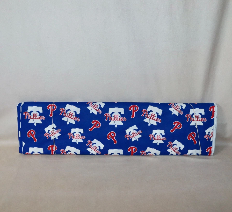 Philadelphia Phillies ~ Liberty Bell Pattern MLB Cotton Fabric 1/4 Yard 9” X 58” - Image 3 of 4