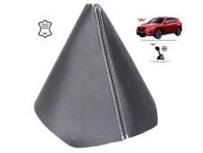 Schaltmanschette Schaltsack Fur Mazda CX-5 FL 2015-2017 Leder Naht Weiss