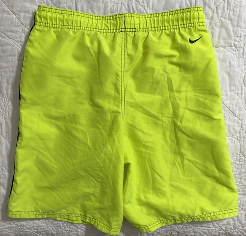 Boys Nike Swim Trunks, Large, Atomic Green Neon - Picture 4 of 4