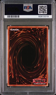 PSA 9 Crystal Clear Wing Synchro Dragon LED8-EN005 | Ghost Rare