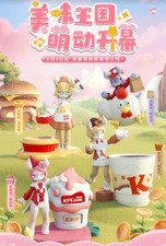 2024 KFC Genshin Impact Character Melusine Happy Meal Toys Completed Set 4 PCS