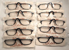 Vintage 10 Pc. ELAN 602 Blue 50/24 Eyeglass Frame Lot New Old Stock 371