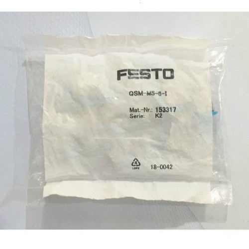 10PCs New Festo QSMM56I 153317 Pushin Fitting Free Shipping QSMM56I