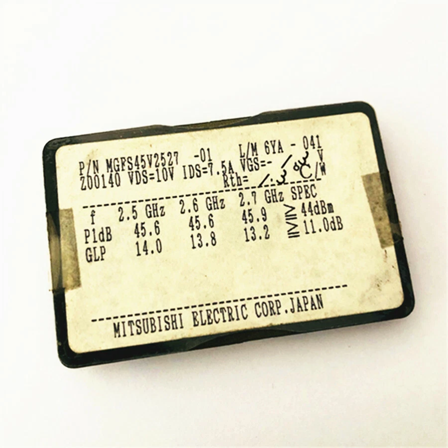 Mitsubishi MGFS45V2527 S45V2527 2.5 - 2.7GHz BAND 30W INTERNALLY MATCHD GaAs FET - Image 2 of 3